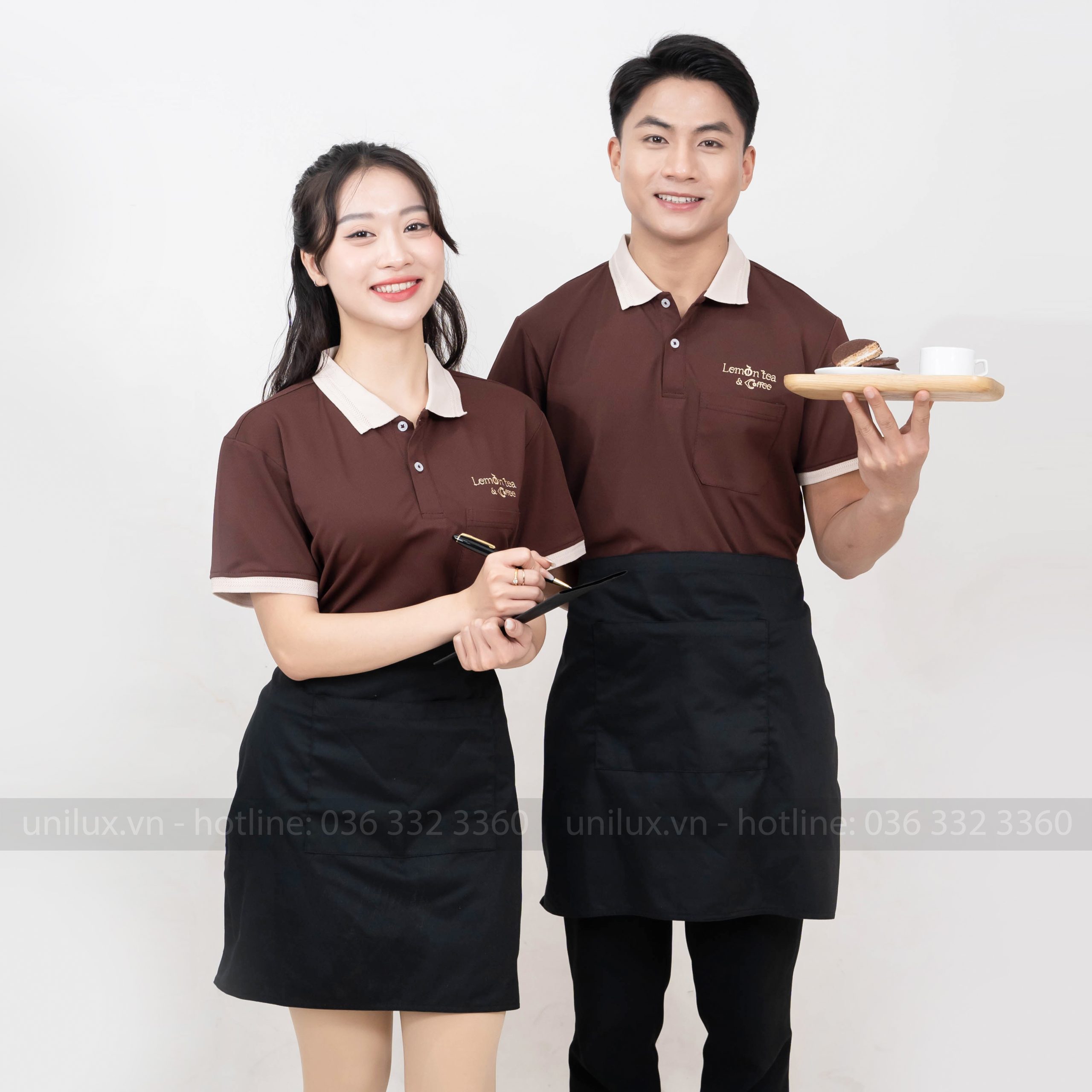 Đồng phục polo Brown Line