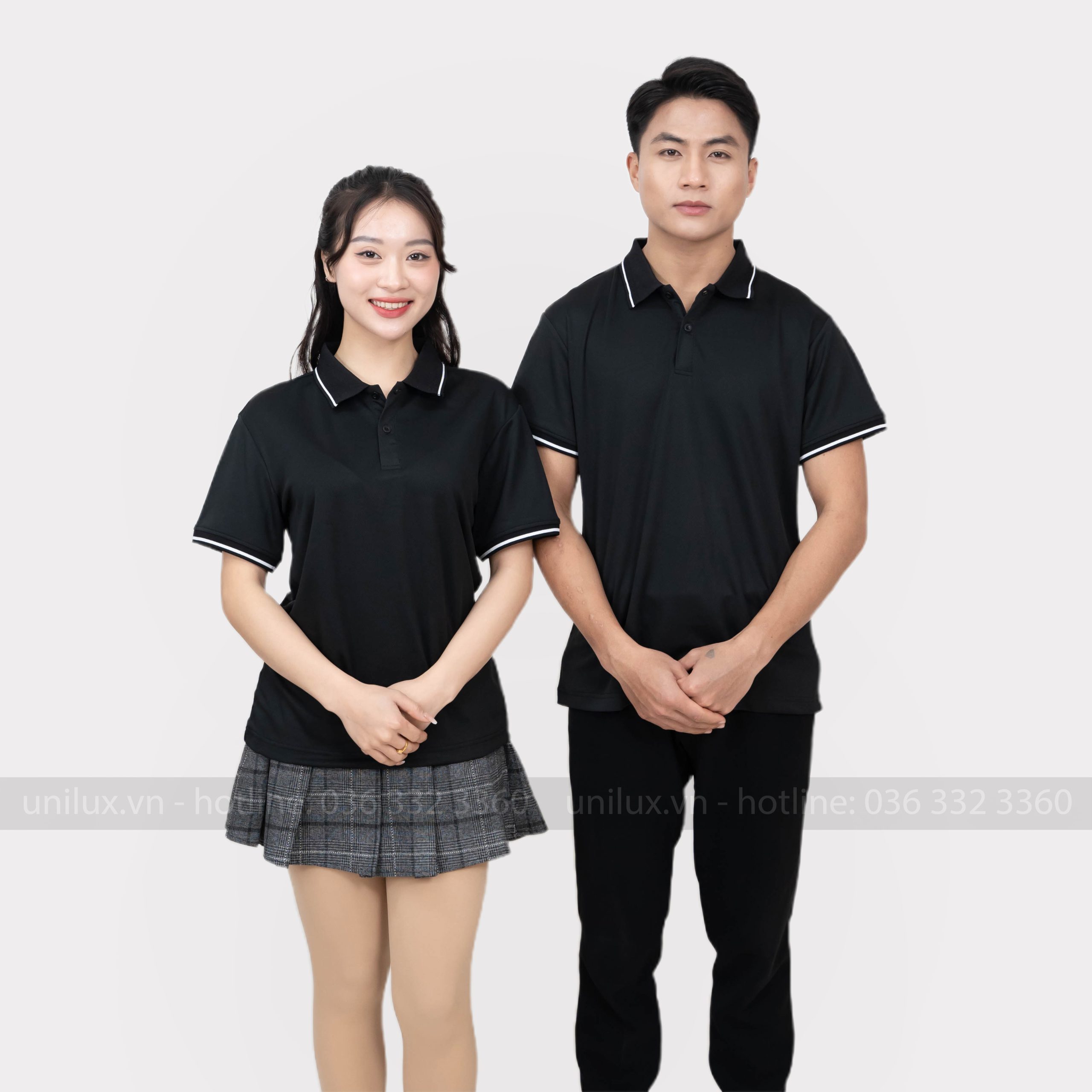 Đồng phục polo basic Uni12001